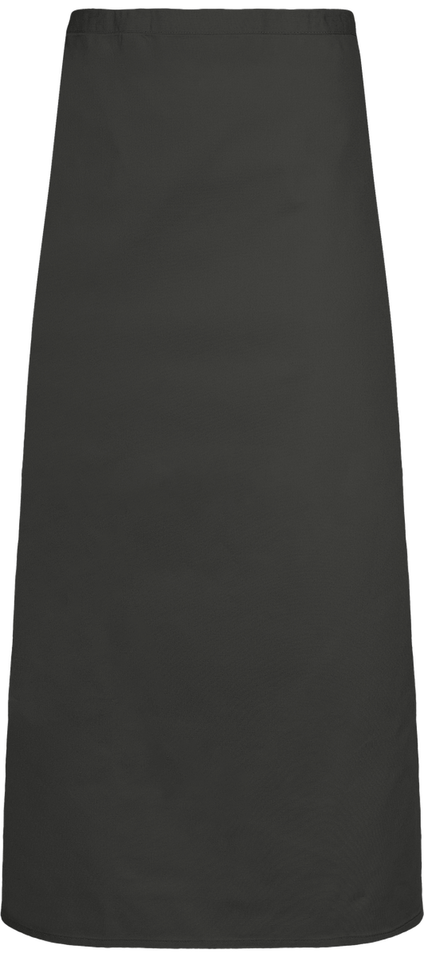 Tablier de bistrot long face Dark Grey