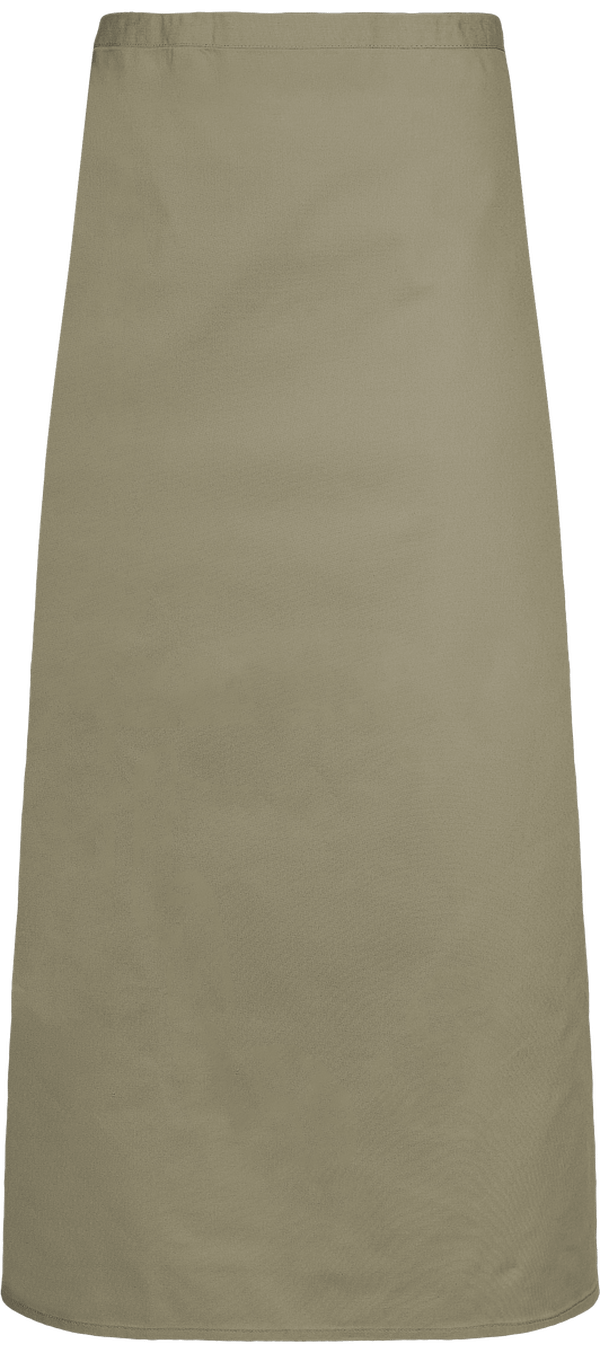 Tablier de bistrot long face Khaki