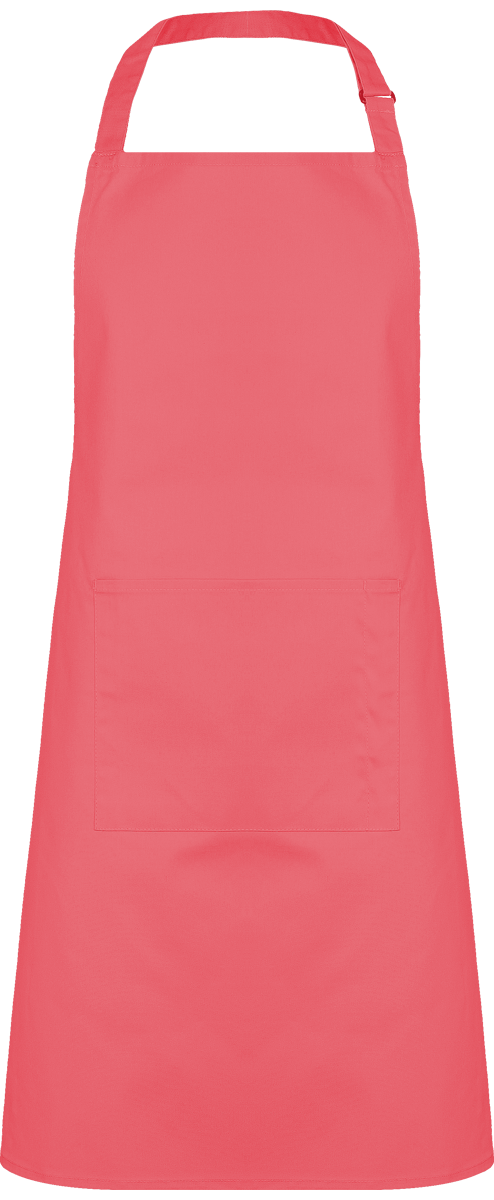 Kitchen Apron With Front Pocket Available In A Multitude Of Original Colors Fuchsia