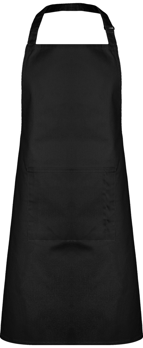 Kitchen Apron With Front Pocket Available In A Multitude Of Original Colors Black