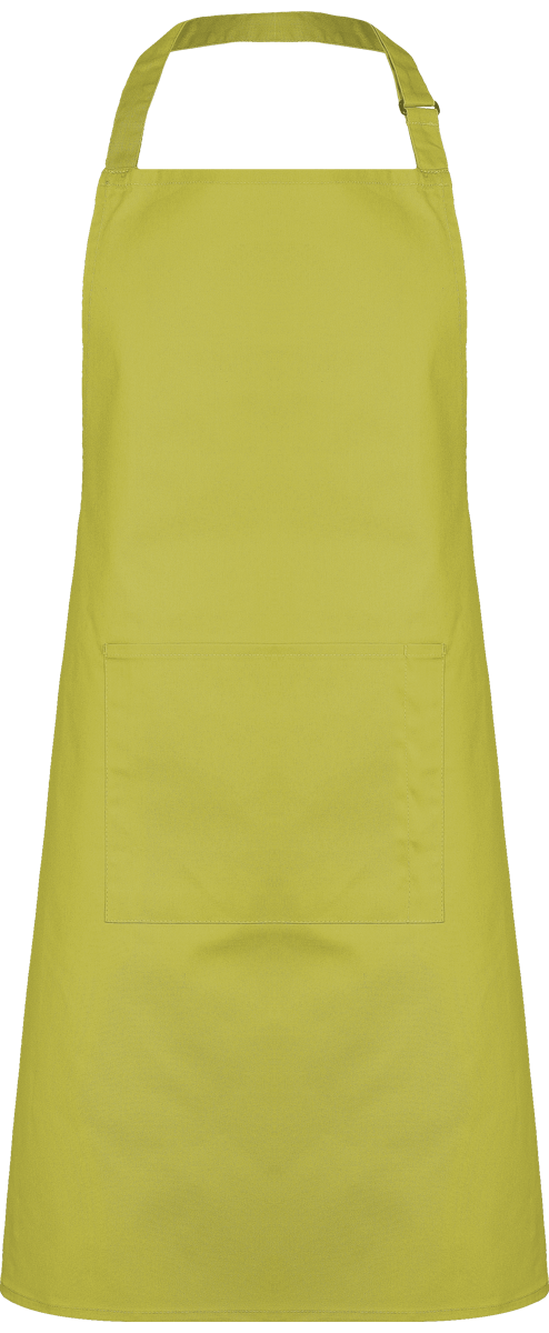 Kitchen Apron With Pocket On The Front Available In A Multitude Of Original Colors Lime