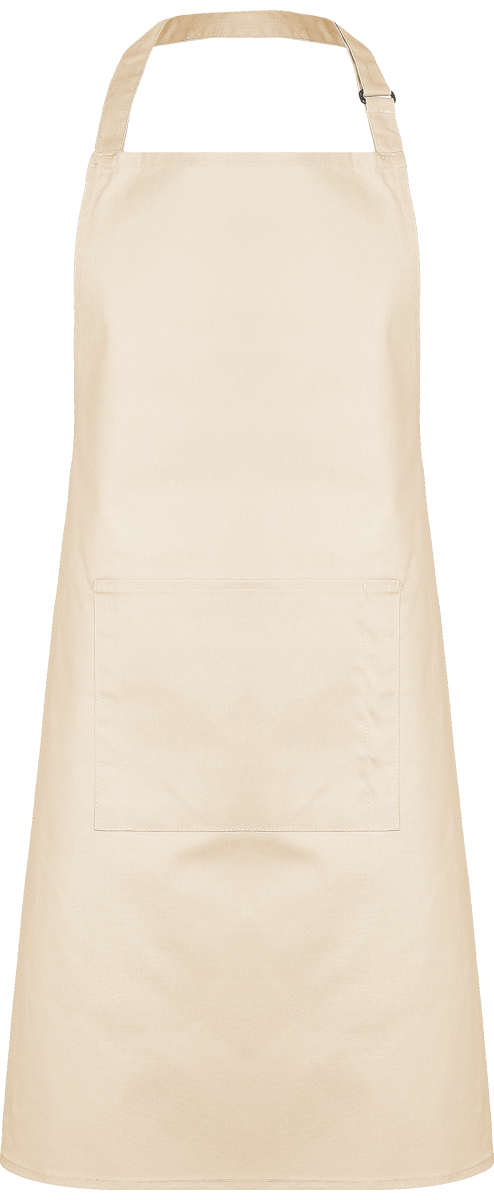 Kitchen Apron With Pocket On The Front Available In A Multitude Of Original Colors Natural