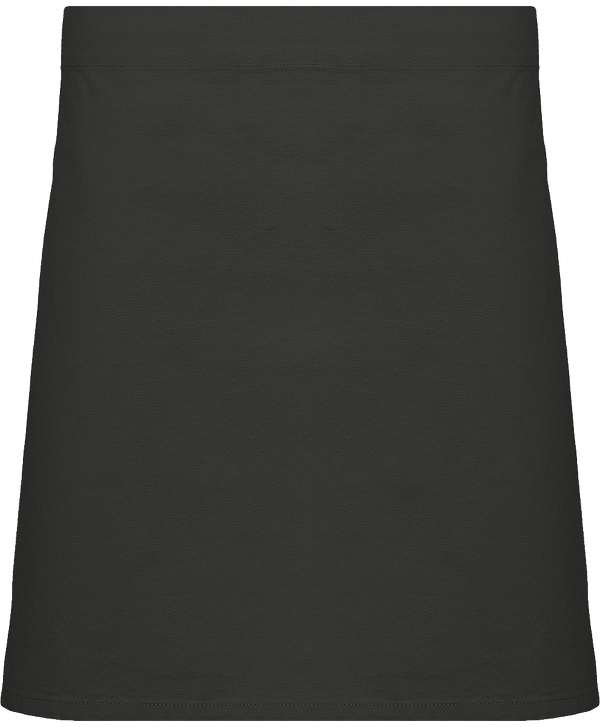 Tablier de taille en toile de coton epais calibre face Dark Grey