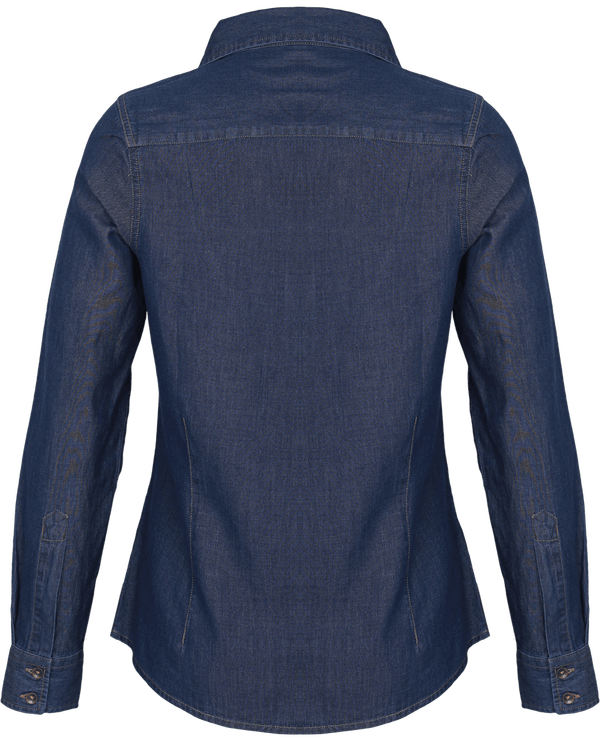 Chemise en jean femme dos Indigo Denim