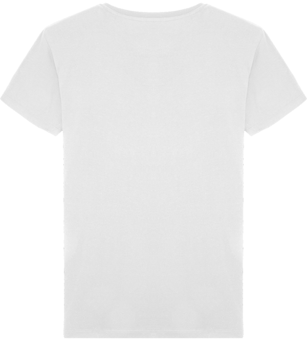 Tee shirt classique col rond stanley acts dos White