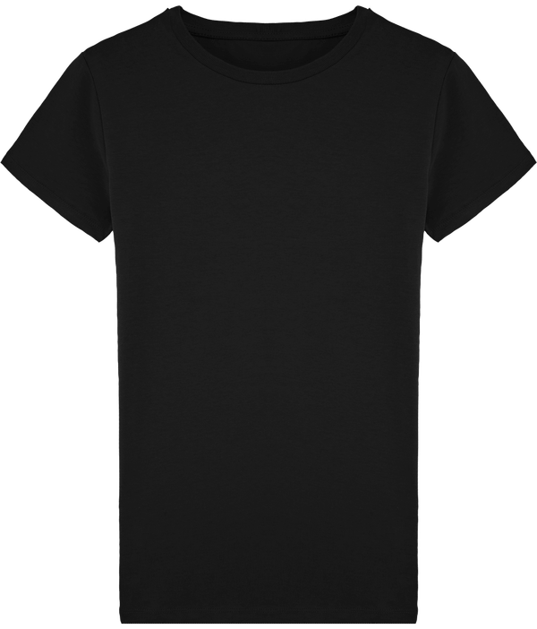 Tee shirt homme col rond moulant stanley feels face Black