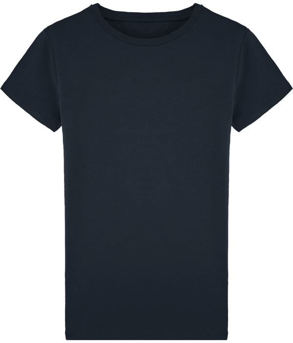 Tee shirt homme col rond moulant stanley feels face Navy