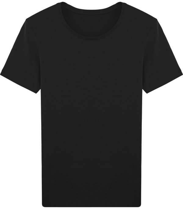 Tee shirt fluide homme col rond stanley enjoys modal face Black