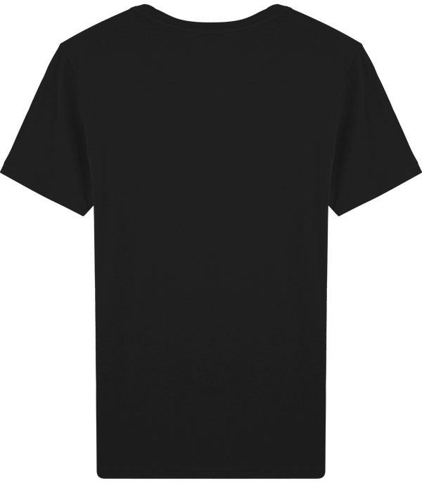 Tee shirt fluide homme col rond stanley enjoys modal dos Black