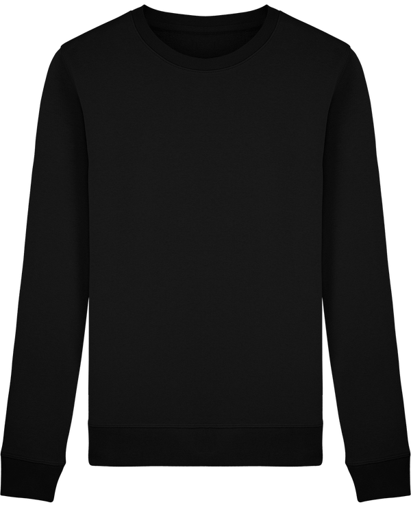 Sweat col rond unisex stanley stella rise face Black