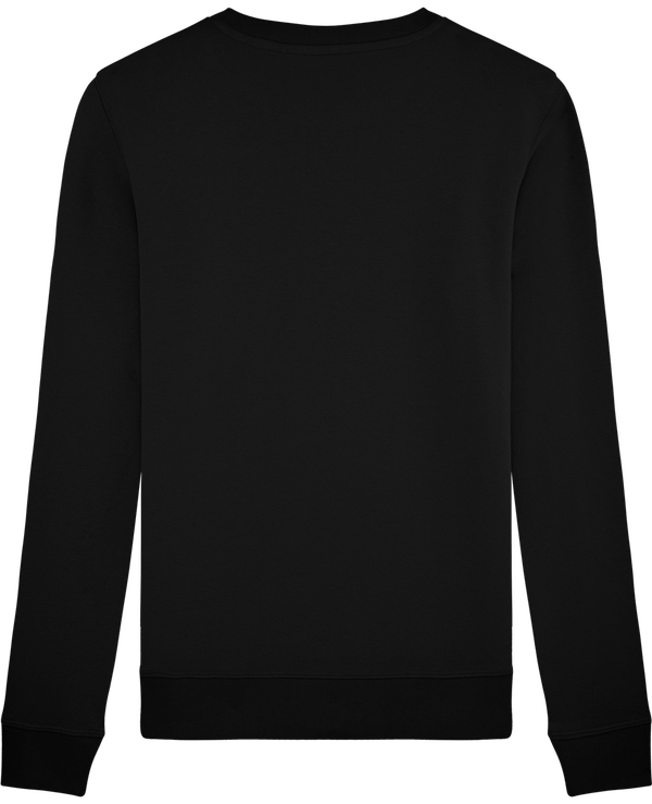 Sweat col rond unisex stanley stella rise dos Black