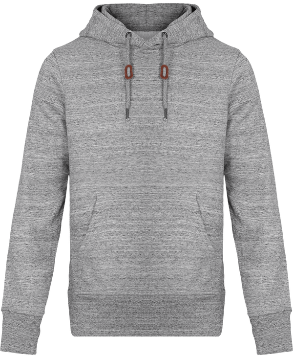 Sweat a capuche epais a manches montees unisexe stanley tell face Slub Heather Grey