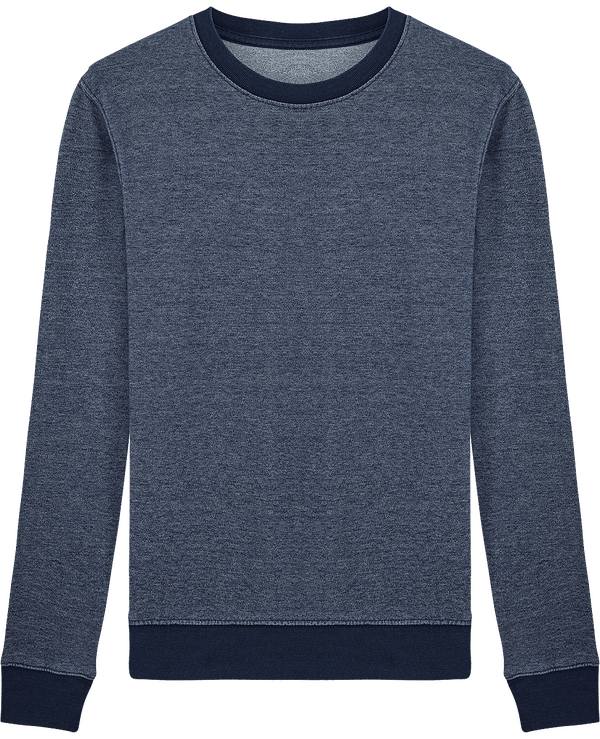 Stanley Seeks Sudadera Confeccionada En Algodón 100% Orgánico Mid Washed Indigo