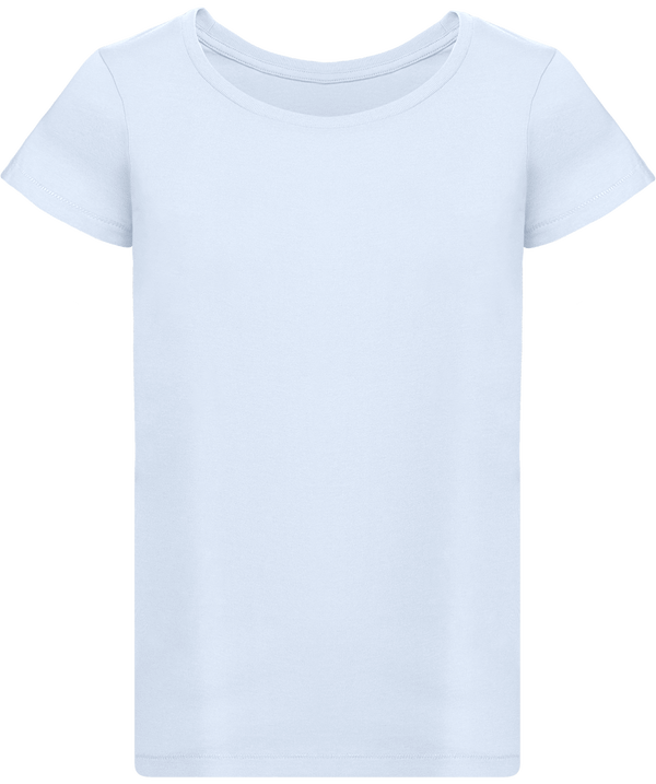 T shirt femme stella loves face Sky Blue