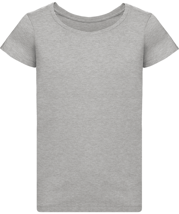 T shirt femme stella loves face Heather Grey