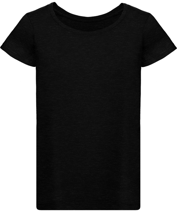 T shirt femme stella loves face Heather Black Denim