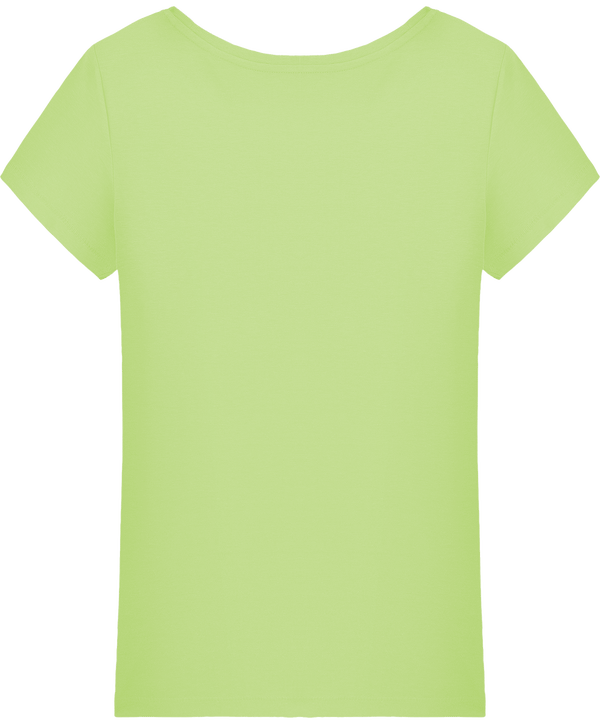 T shirt femme stella loves dos Paradise Green