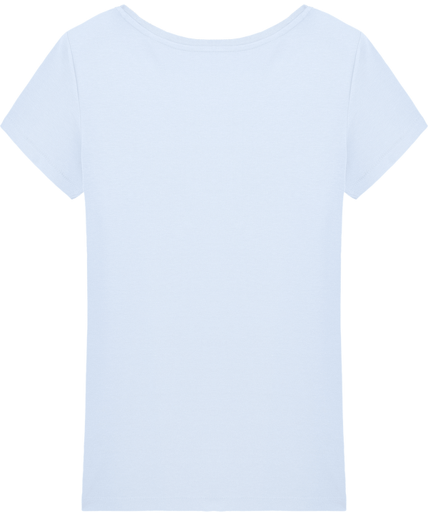 T shirt femme stella loves dos Sky Blue