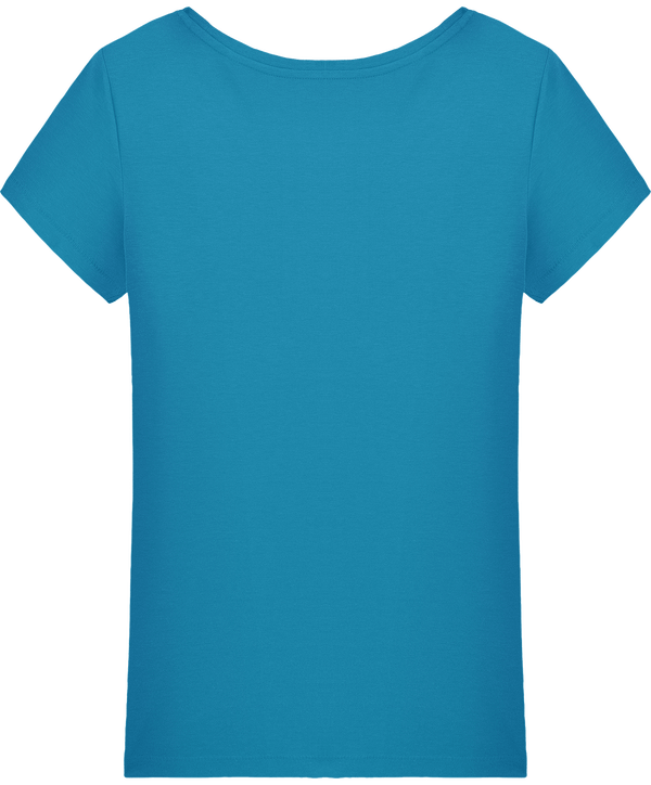 T shirt femme stella loves dos Azur