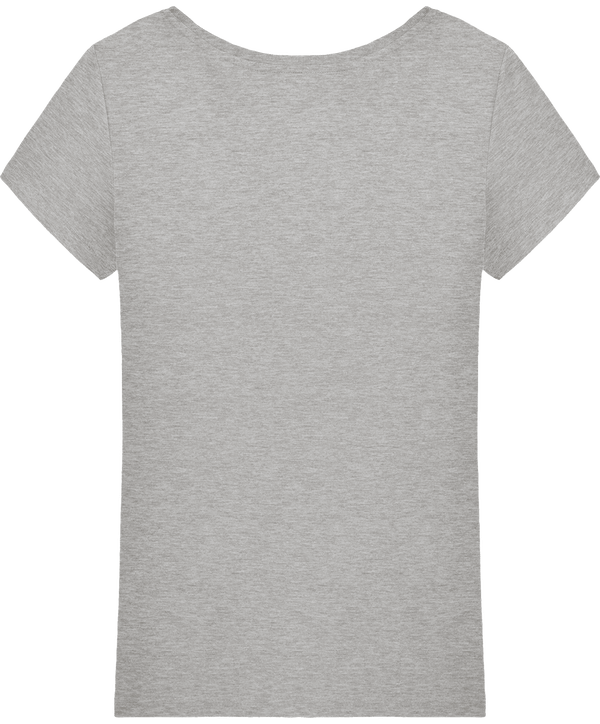 T shirt femme stella loves dos Heather Grey