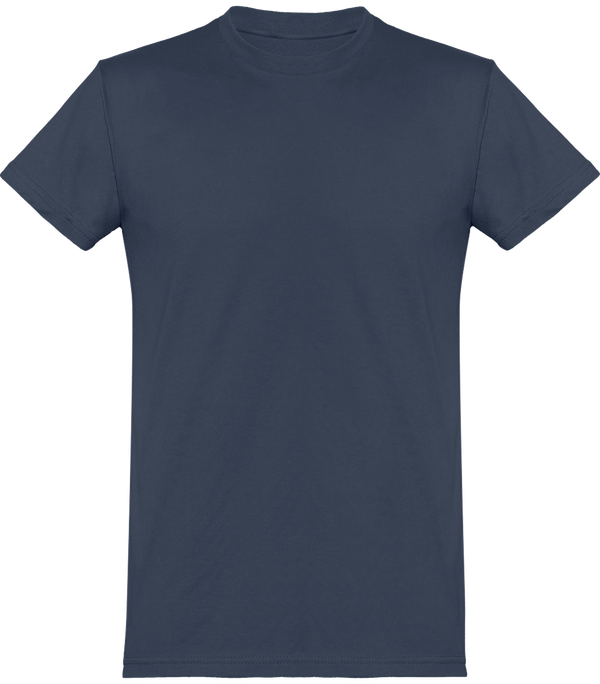 Men's Basic Cut 100% Cotton Tee To Customize Denim