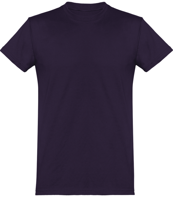 Men's T-Shirt Basic Cut 100% Cotton To Customise Urban Purple