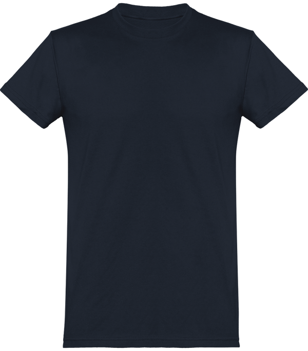 Men's T-Shirt Basic Cut 100% Cotton To Customise Light Navy