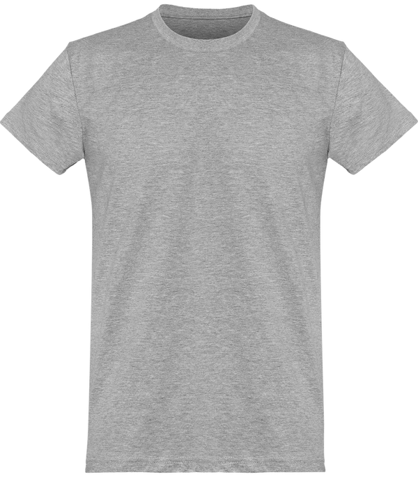 Men's T-Shirt Basic Cut 100% Cotton To Customise Sport Grey