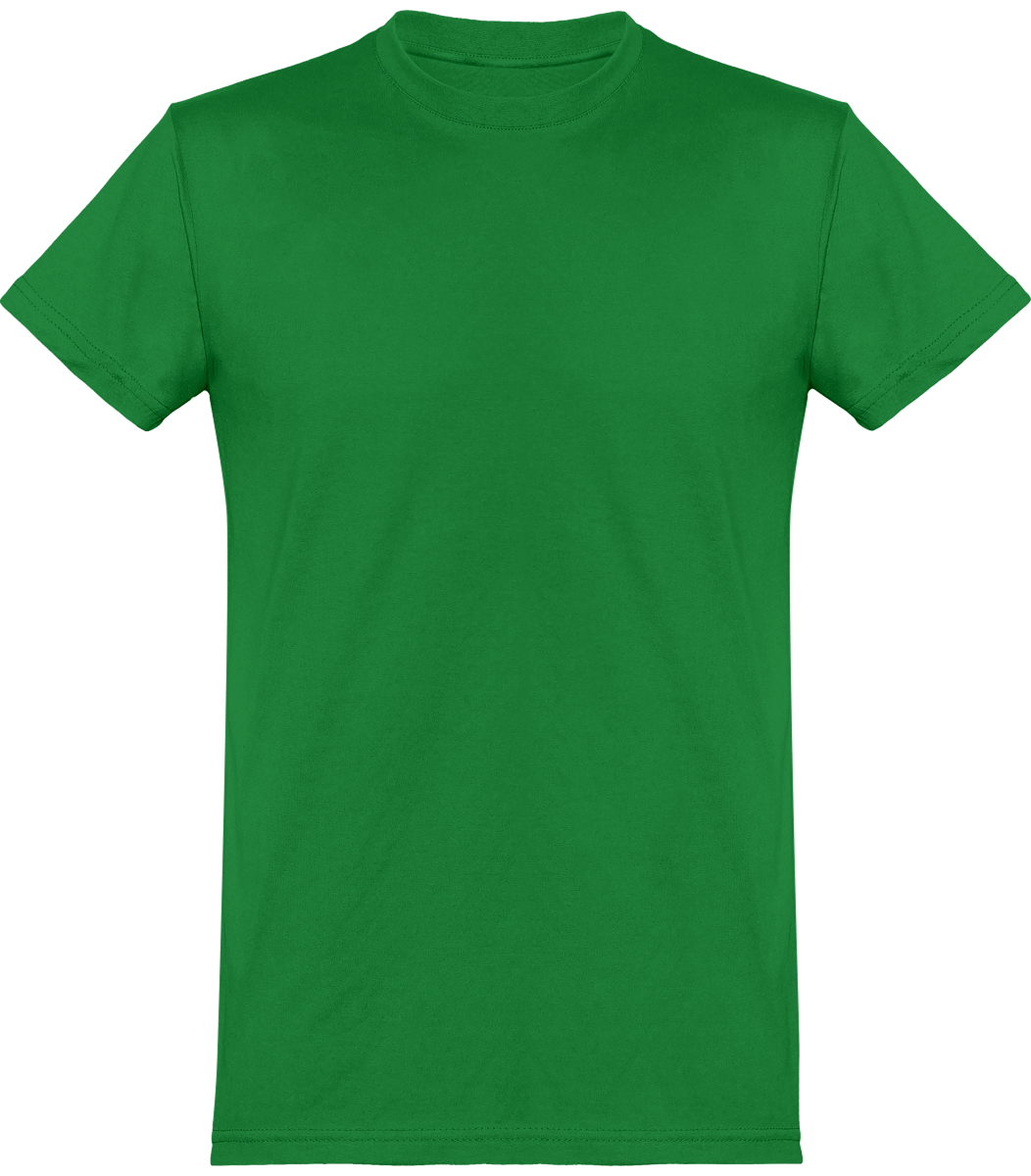 Men's T-Shirt Basic Cut 100% Cotton To Customise Kelly Green