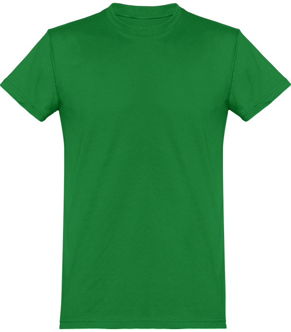 Men's Basic Cut 100% Cotton Tee To Customize Kelly Green