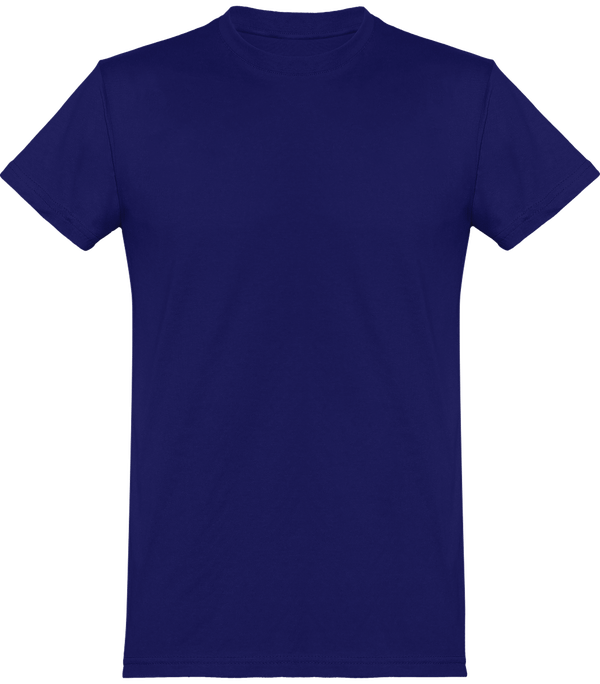 Camiseta Básica Hombre Manga Corta Personalizada En Bordado O Estampado | Tunetoo Electric Blue