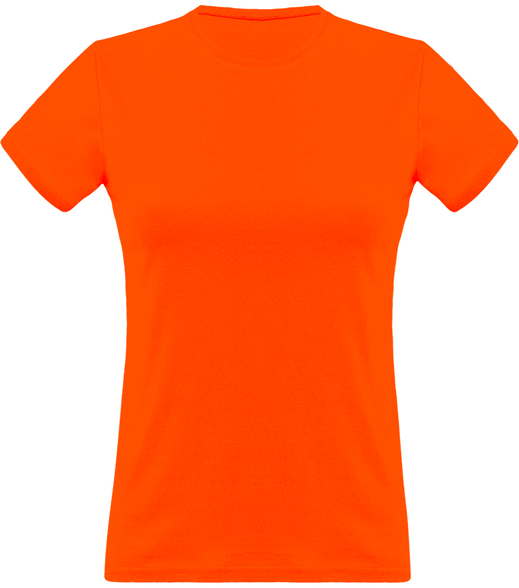 Tee-Shirt Femme Classique 150 Gr  Orange