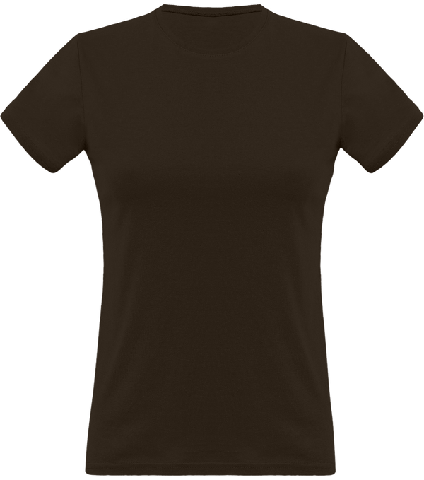 Tee Shirt Women Classic 150Gr Bear Brown