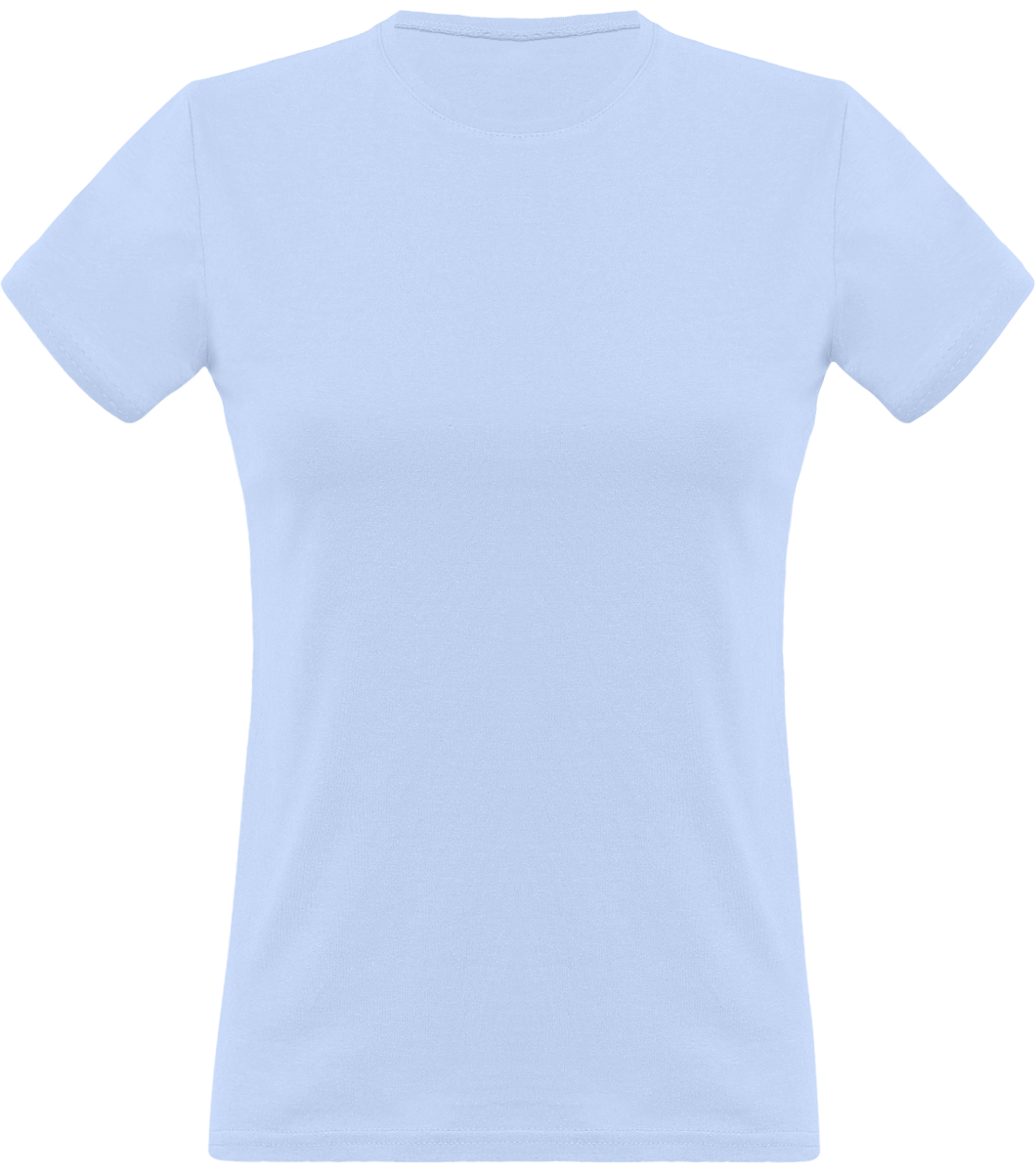 Tee-Shirt Femme Classique 150 Gr  Sky Blue