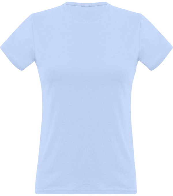 Tee Shirt Women Classic 150Gr Sky Blue