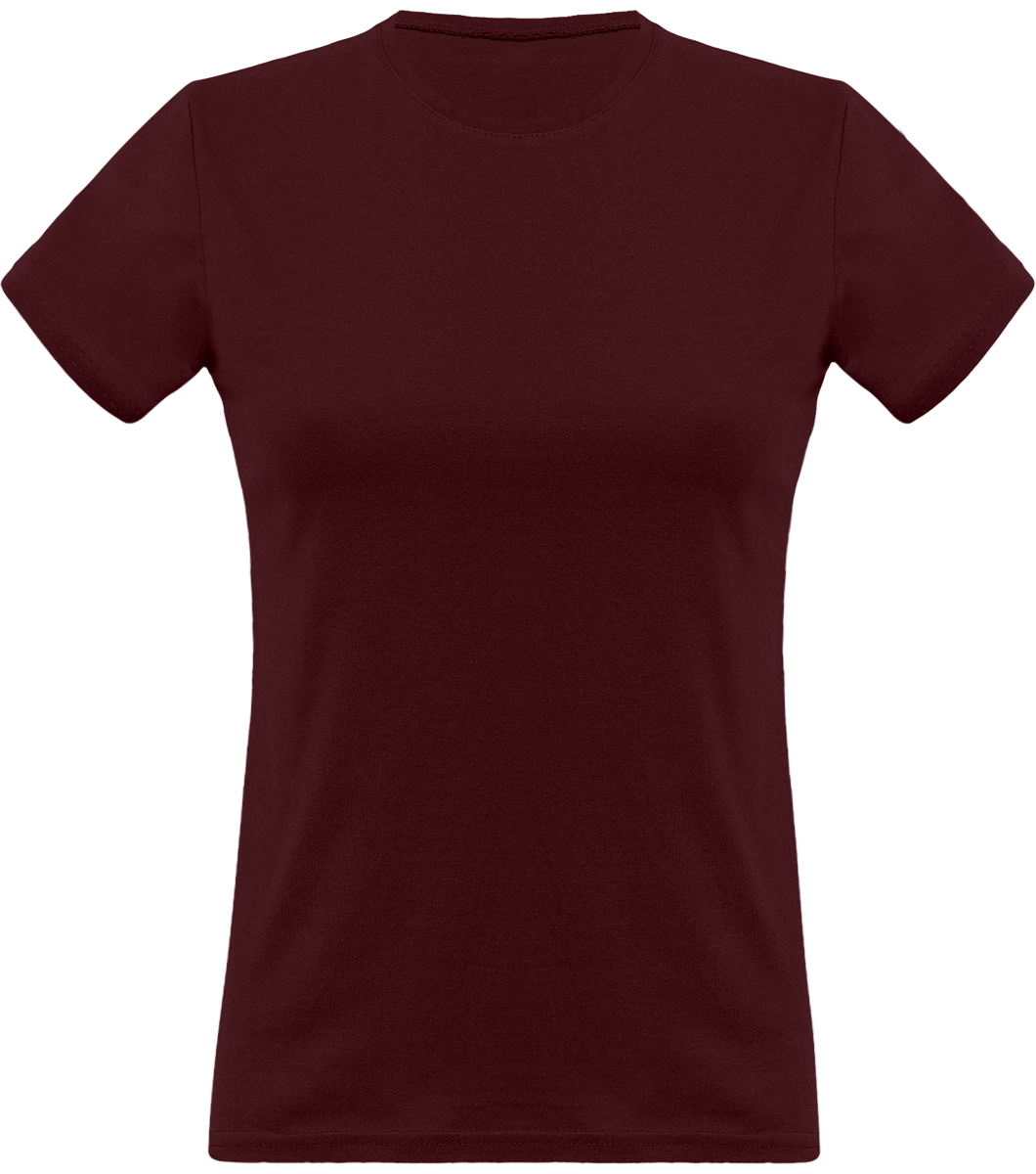 Tee-Shirt Femme Classique 150 Gr  Burgundy
