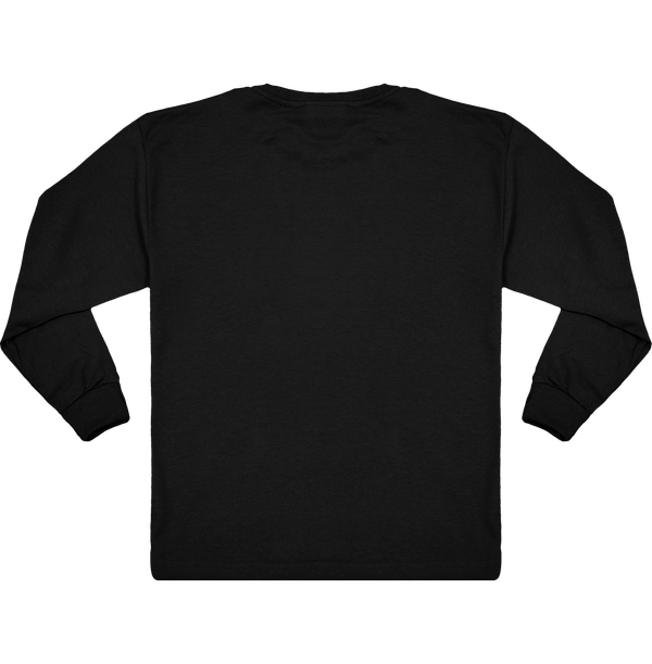 Tee shirt enfant manches longues dos Black