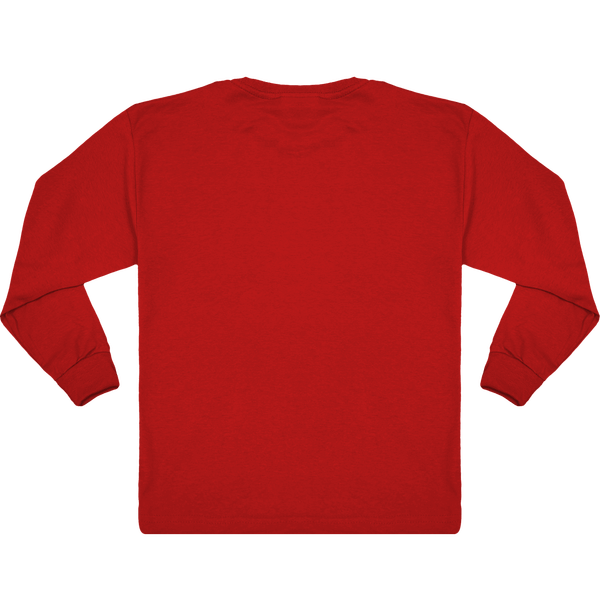 Tee shirt enfant manches longues dos Red