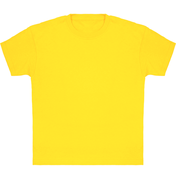 Tee shirt original enfant face Yellow