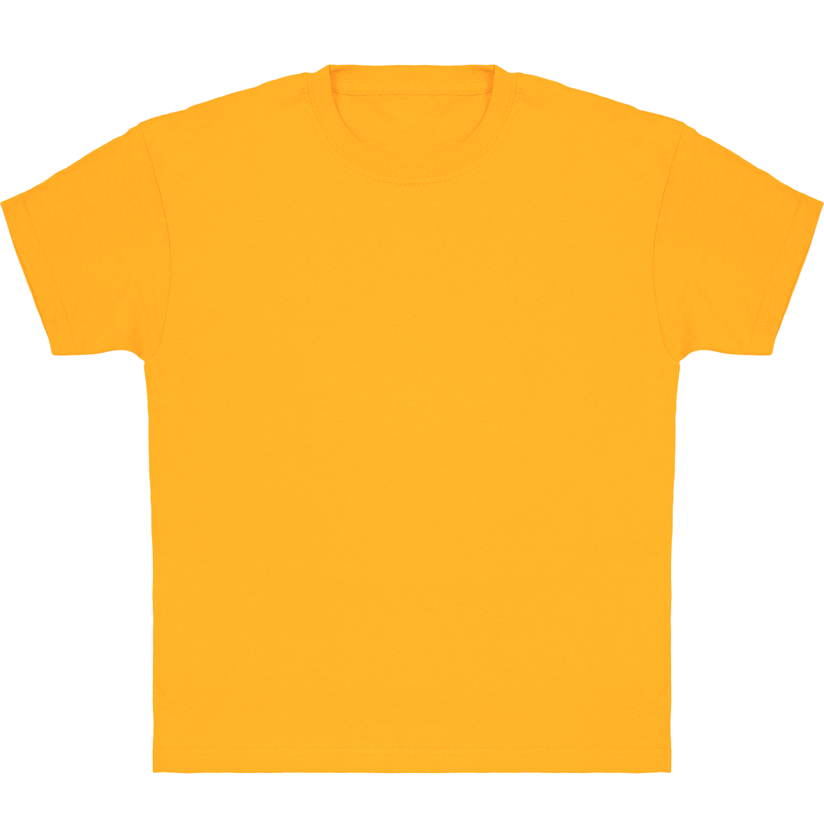 Classic Cotton T-Shirt For Kids To Customise Sunflower