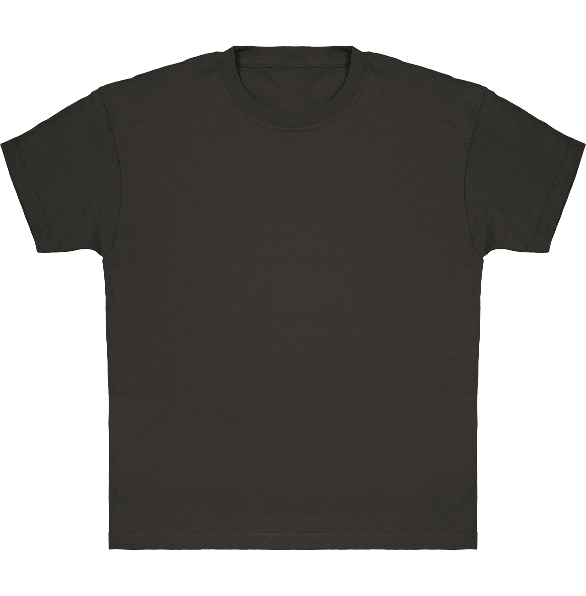 Classic Cotton T-Shirt For Kids To Customise Light Graphite