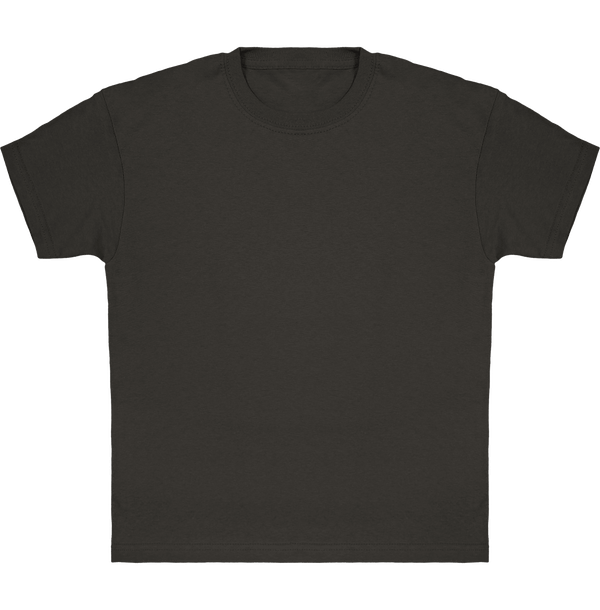 T-Shirt En Coton Classique Pour Enfant À Personnaliser Light Graphite