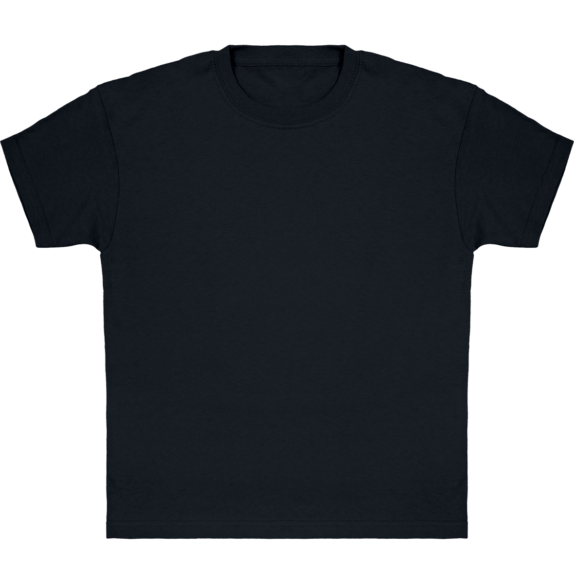 Classic Cotton T-Shirt For Kids To Customise Deep Navy