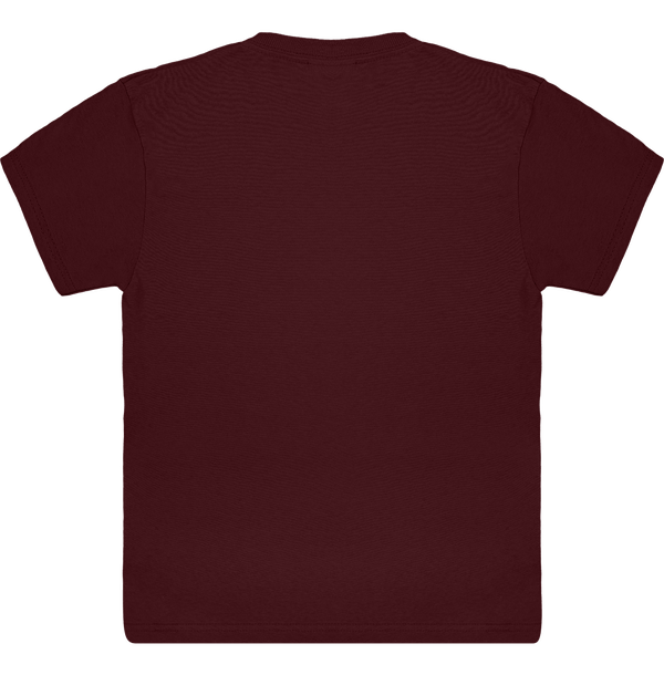 Tee shirt original enfant dos Burgundy