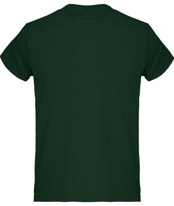 Camiseta Básica De Algodón Para Hombres, Ideal Para Personalización Bottle Green