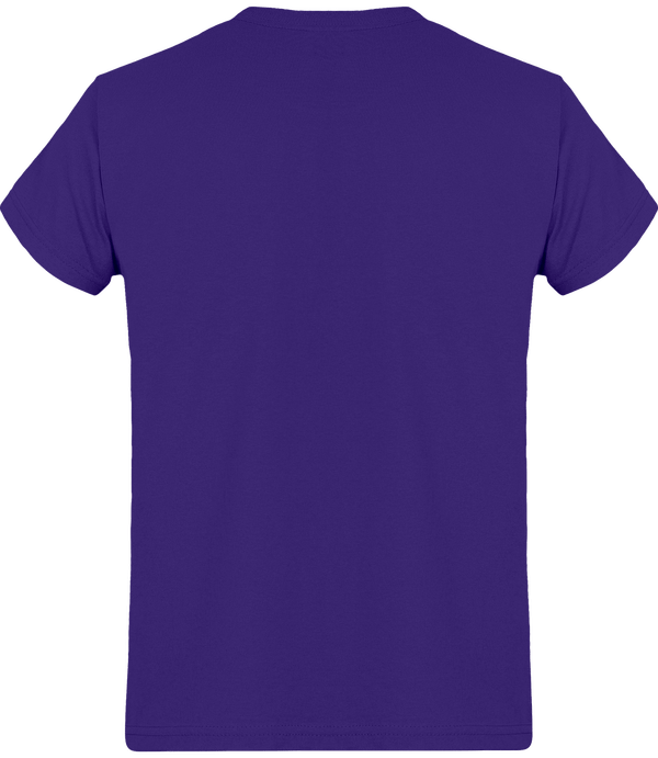 Tee shirt homme full cut screen stars original dos Purple