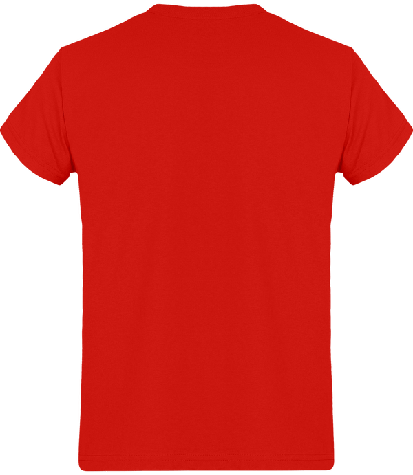 Tee shirt homme full cut screen stars original dos Red
