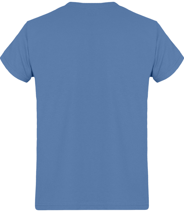 Tee shirt homme full cut screen stars original dos Azur Blue