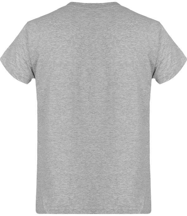 Camiseta Básica De Algodón Para Hombres, Ideal Para Personalización Heather Grey