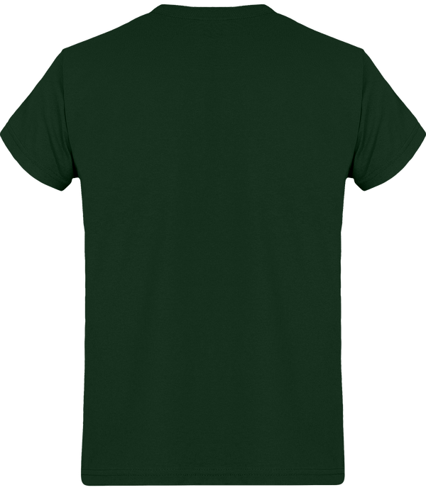 Tee shirt homme full cut screen stars original dos Bottle Green